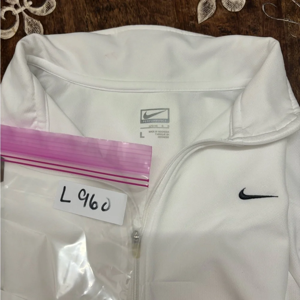 Nike‎ White Performance Hoodie